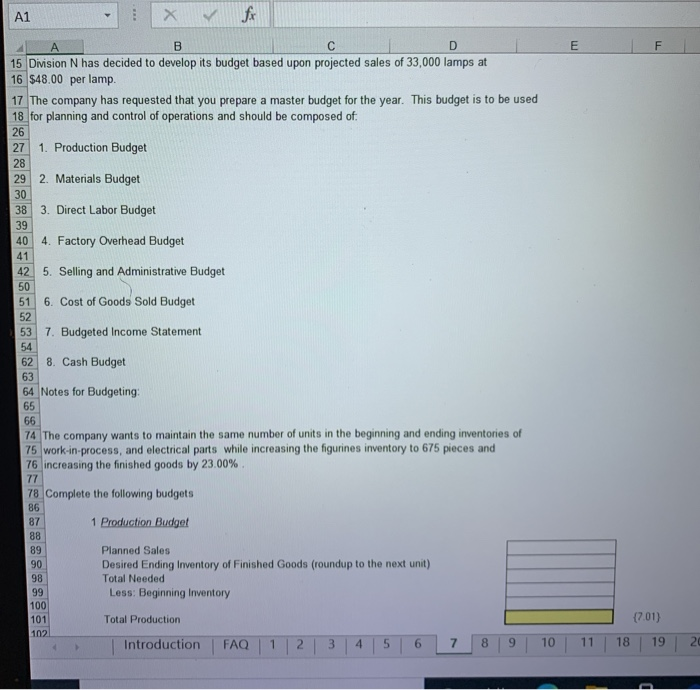  please complete sheets 7-11 attached bellow are supporting information for questions