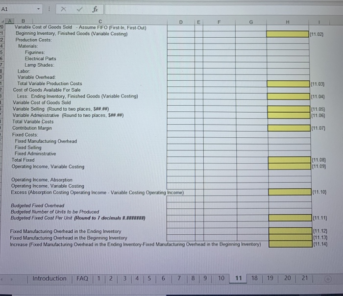 Selling and Administrative Budget 50 51 6. Cost of Goods Sold Budget
