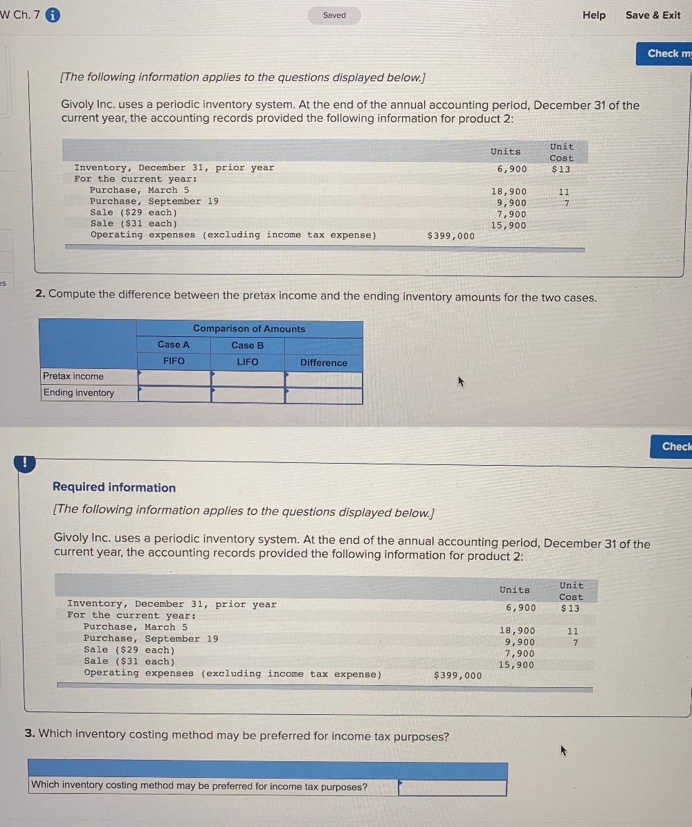  W Ch.7 i Saved Help Save & Exit Check my [The