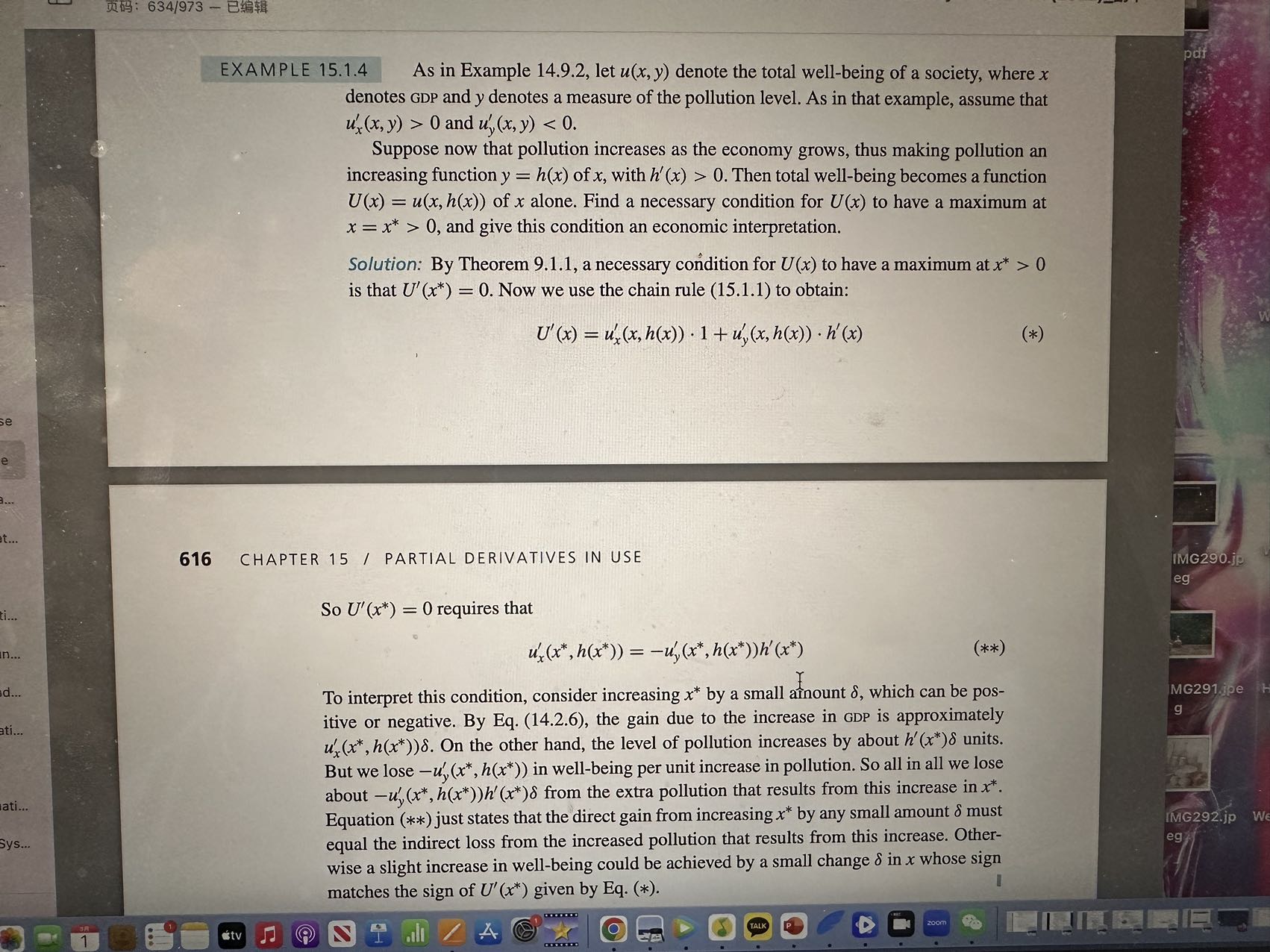  169: 634/973 - BAGH EXAMPLE 15.1.4 As in Example 14.9.2, let