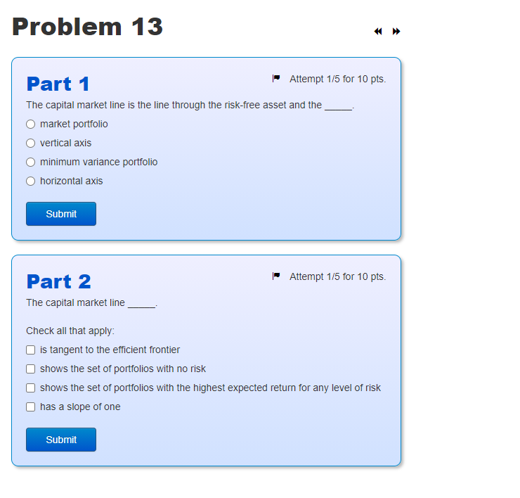 Problem 13 Part 1 Attempt 175 for 10 pts. The capital