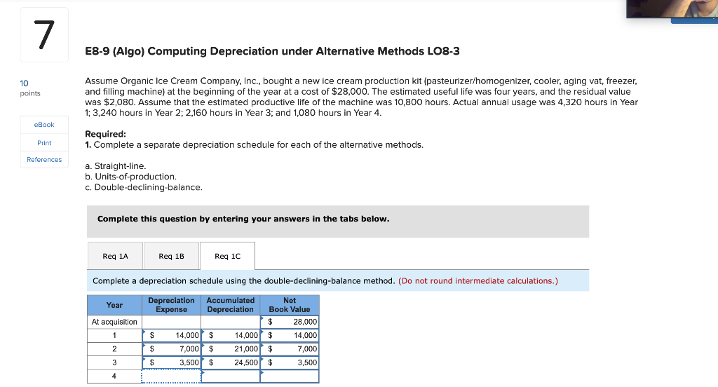 I CANT DO THE 4TH ROW, PLEASE EXPLAIN WHAT FORMULAS AND
