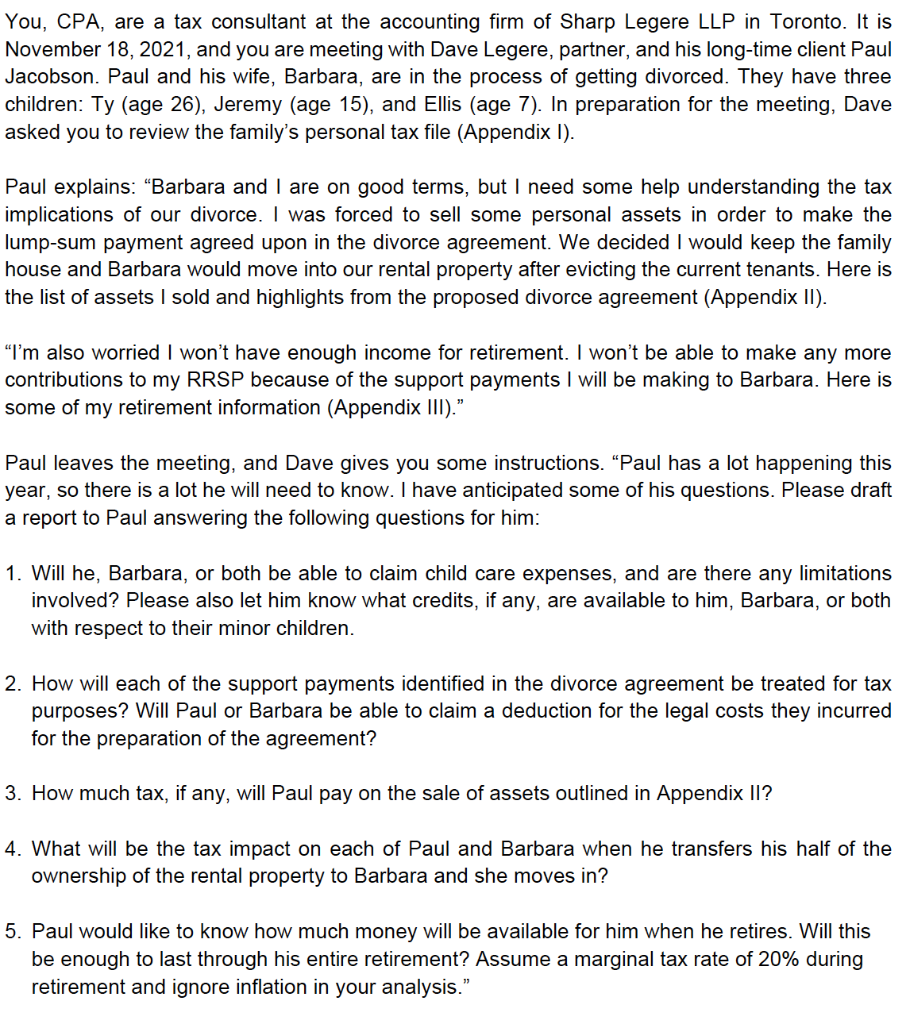 Can someone please answer 1-5 in a memo format (Issue, analysis, and