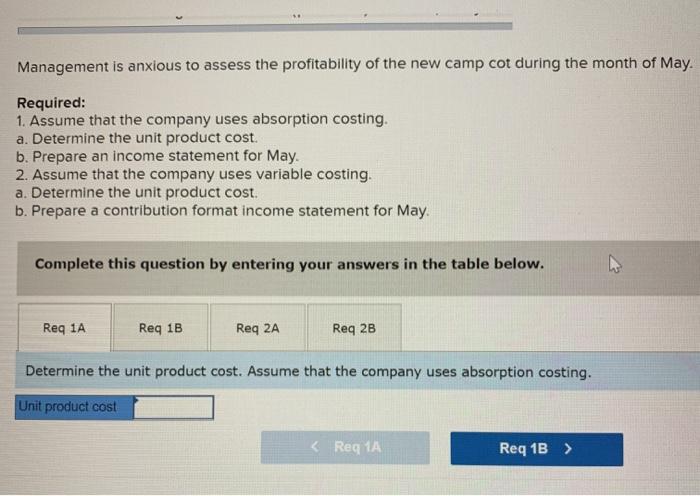 Statements; Explanation of Difference in Net Operating Income (L07-1, L07-2, LO7-3) High