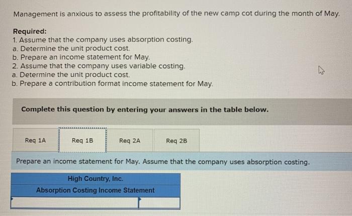 Country, Inc. produces and sells many recreational products. The company has just