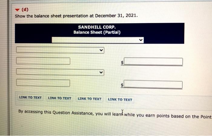 May 1. Financial statements are prepared annually on December 31 (a) Your