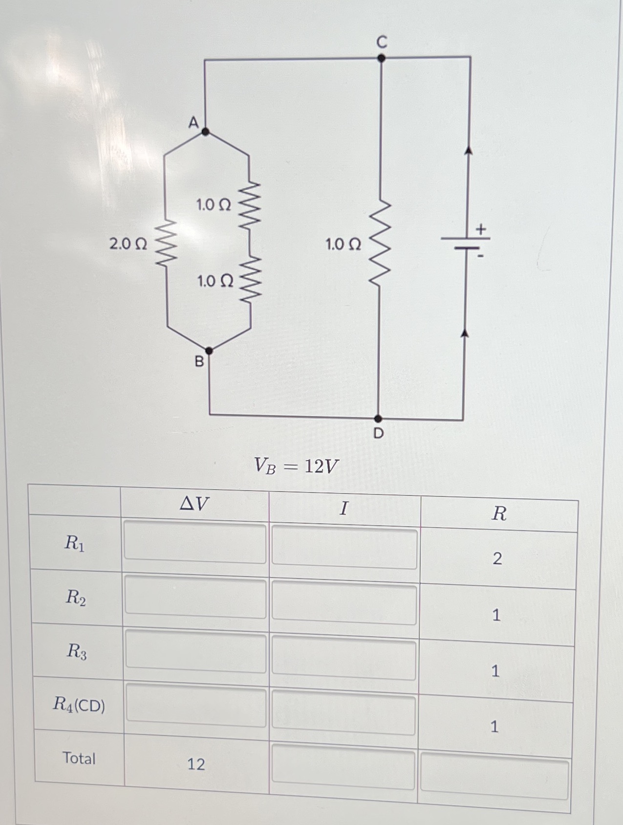 2.0 Q R4(CD) Total 1.0 Q 1.0 Q 12 1.0 Q