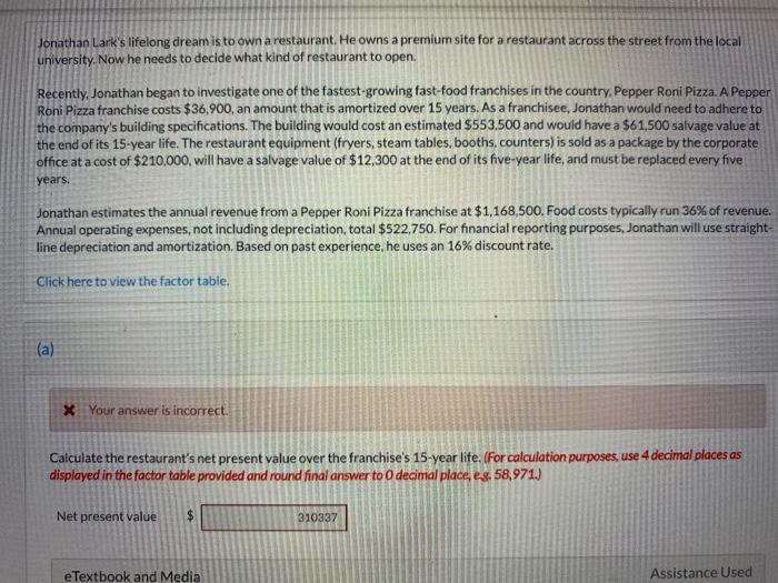  please help me get the correct answer for part A and