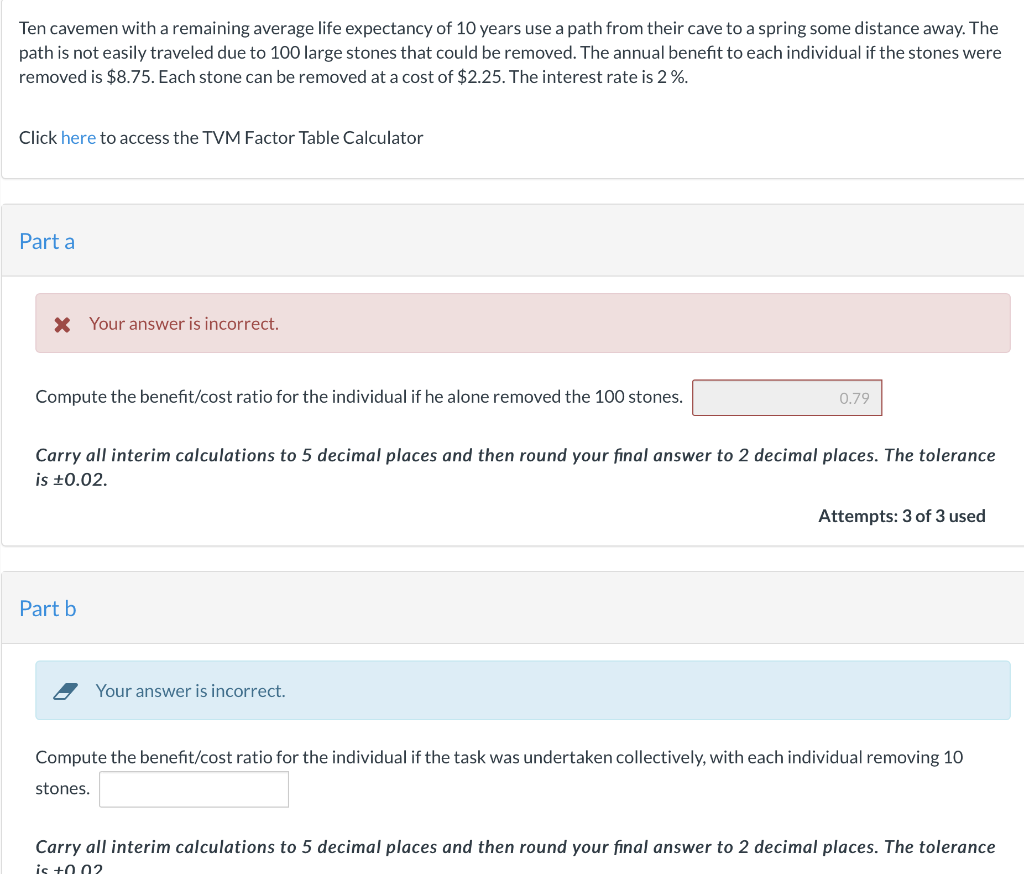  I got Part A incorrect, so I need Part B to