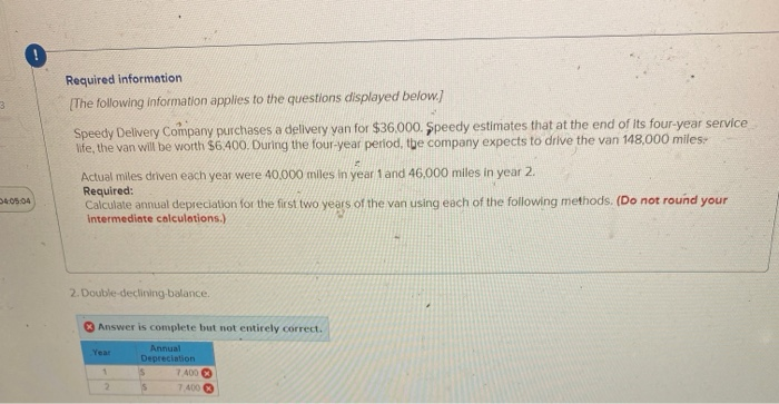  3 Required information [The following information applies to the questions displayed