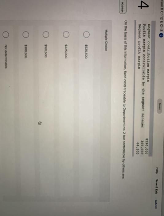 margin Profit margin controllable by the segment manager Segment profit margin 8