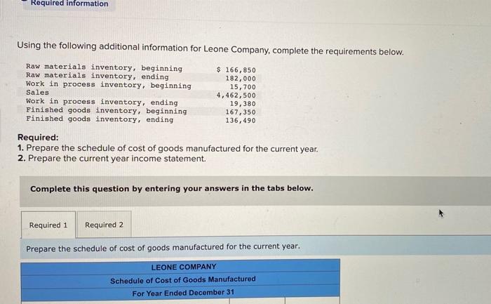 [The following information applies to the questions displayed below.) The following year-end