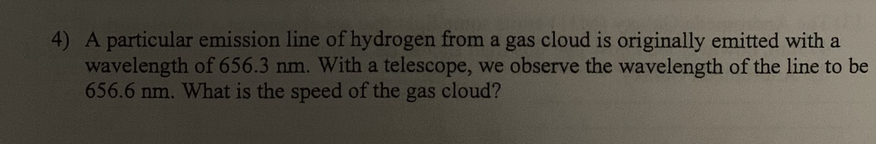 out negative, that means it is moving towards us (Blueshift), and you
