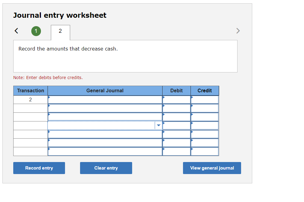 week. The following provides information from the company's cash ledger for the