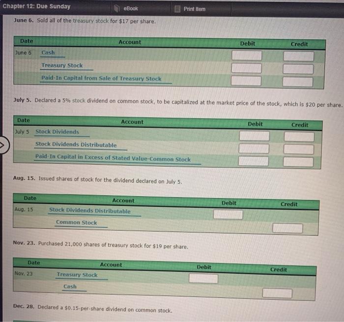 as follows: Common Stock, $10 stated value (500,000 shares authorized, 340,000 shares