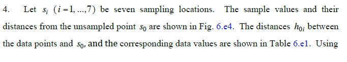 Please explain and help solve. 4. Let s; (i=1. .. .,7) be