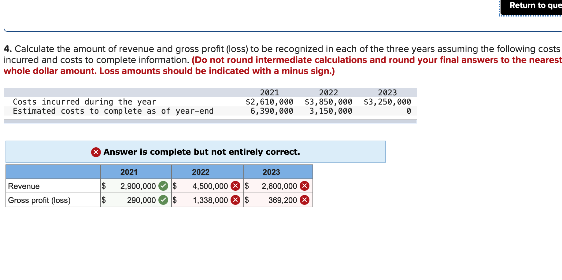 the questions displayed below.) In 2021, the Westgate Construction Company entered into