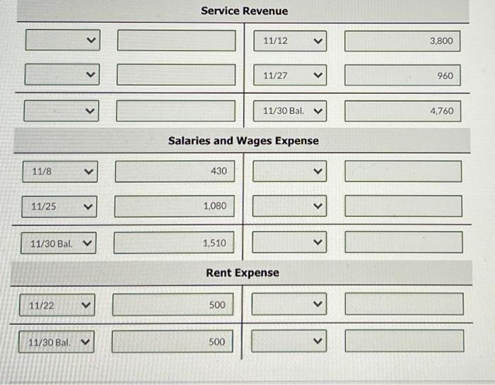 15 17 Paid $1,220 for salaries due employees, of which $430 is