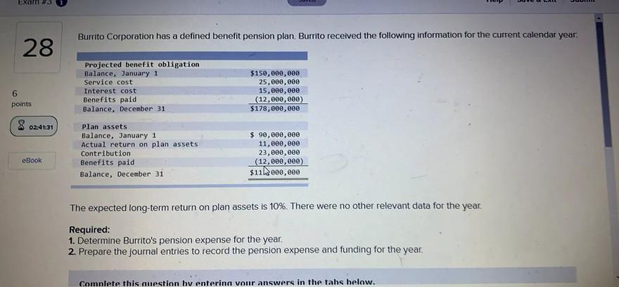 the question has 3 required required 1 has 2 and 2