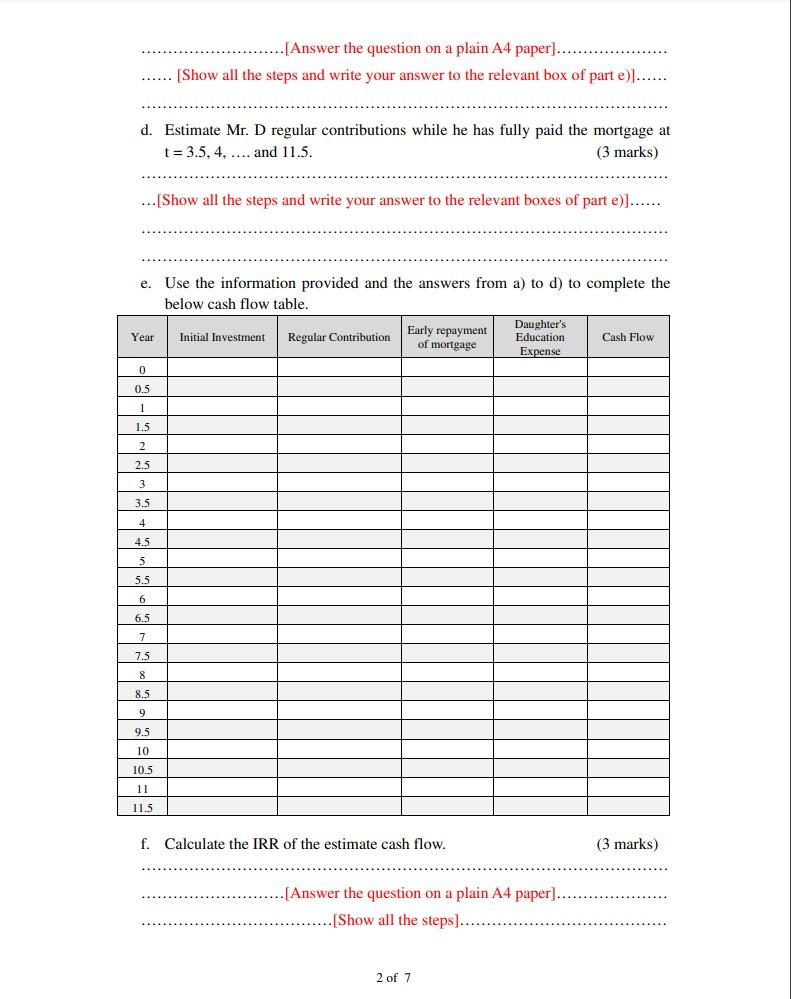 Q3: 17 marks; Q4: 14 marks; 80 marks in total and it