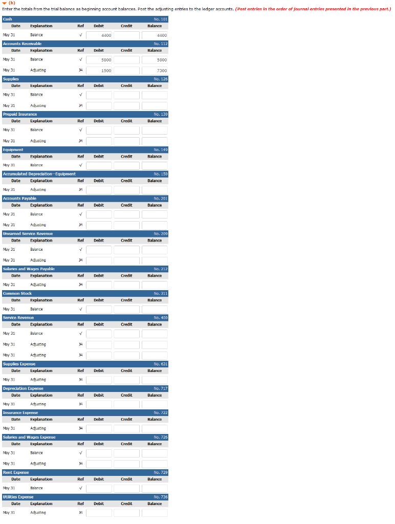 consulting firm, Sheffield Corp., on May 1, 2020. The trial balance at