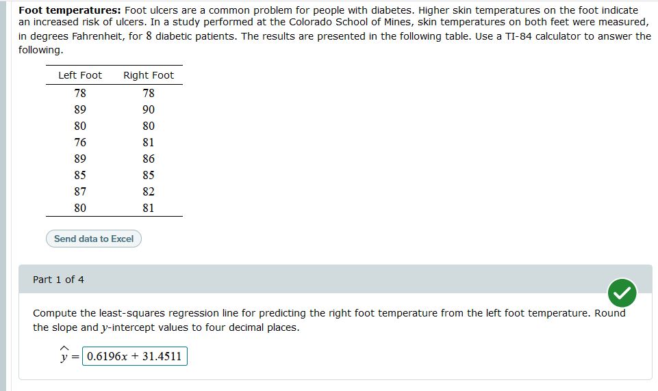 Please help Foot temperatures: Foot ulcers are a common problem for people