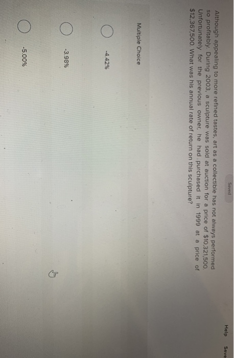  Saved Help Save Although appealing to more refined tastes, art as