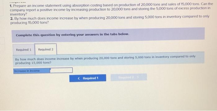 its granular. Because of this year's mild winter, projected demand for its