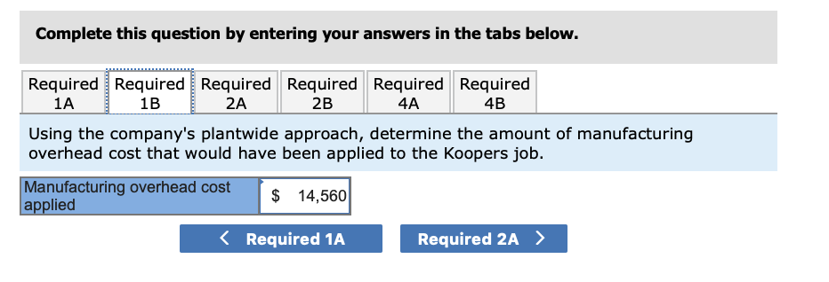 Exit Submit Check my work 1 Case 2-22 (Algo) Plantwide versus Departmental