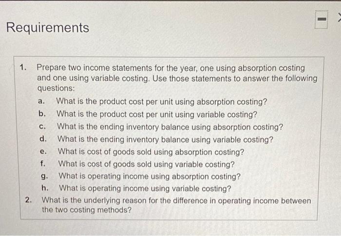 Please answer all requirements and I WILL give a like. Thank you!