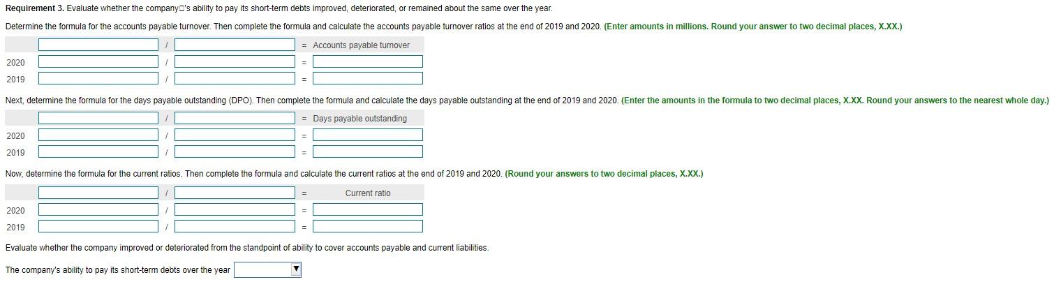 revenues totalled $2,800 million. At December 31, 2020 and 2019, the company