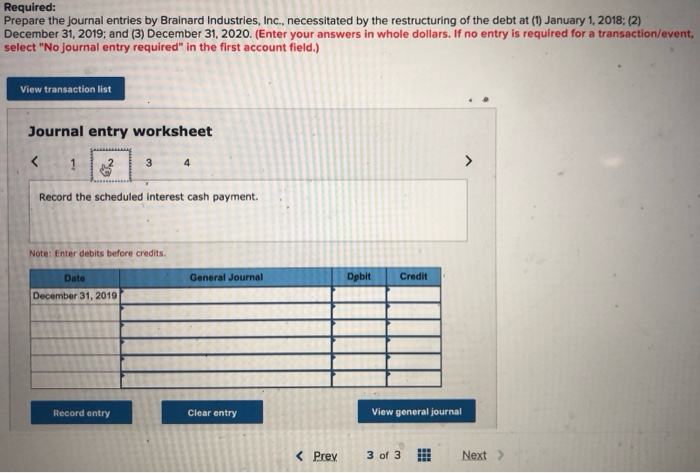 a 10% note due December 31, 2020. Interest was paid last on