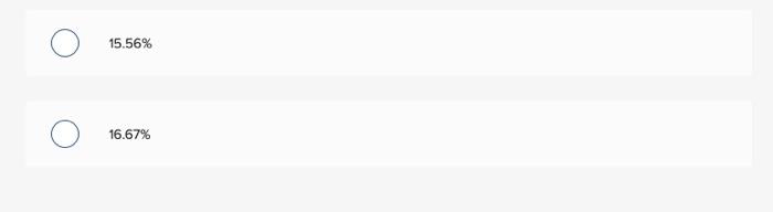 1 Cash Flow $69,000 $35,500 $28,000 $21,500 2 3 Multiple Choice O