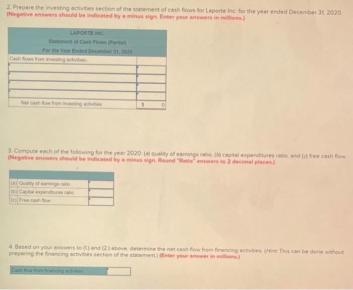 of Equipment (Indirect Method) LO5-2,5-3,5-5, 5-S1 The following information has been reported