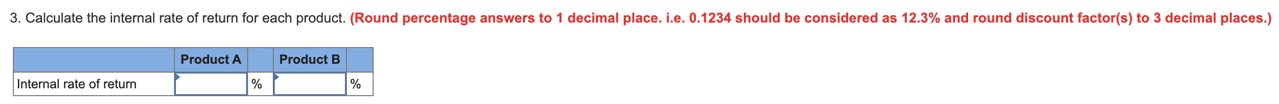 one of two new products for a five-year period. His annual pay