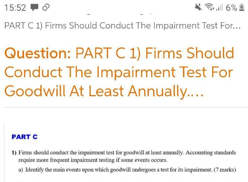 i need the answer quickly 15:52 4 6 % PART C 1)