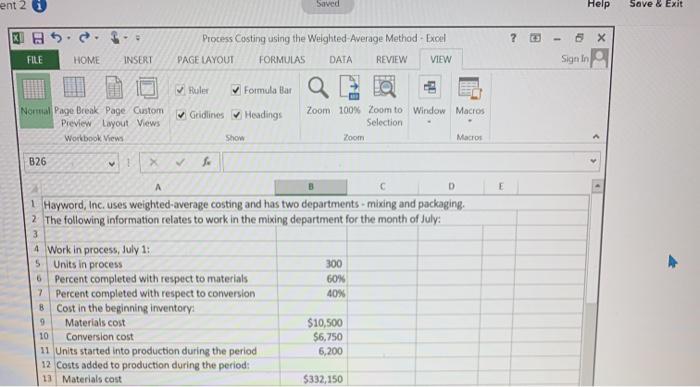  Needs Formulas to solve ent 2 Saved Help Save & Exit