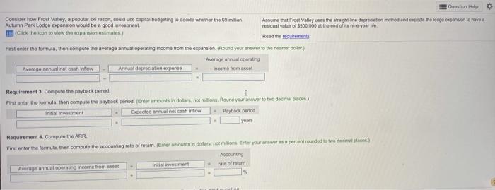 per day....... .... $ 241 Average variable cost of serving each skier