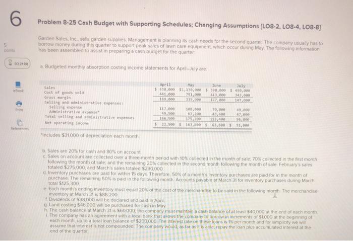following the month of and the remaining 20% collected in the second