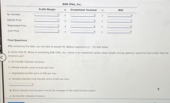 the cost Mr. is some of the from the 'O tho Audit
