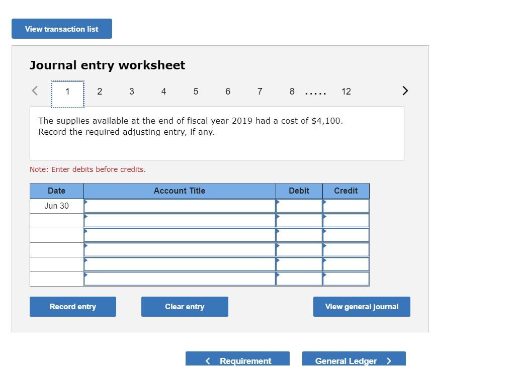 Based on Problem 4-2A LO C3, P1, P2 The unadjusted trial balance