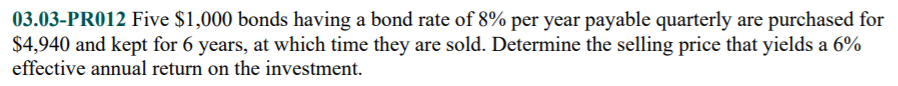 PLEASE SOLVE WITHOUT USING EXCEL! THANK YOU! PLEASE SOLVE WITHOUT USING EXCEL!