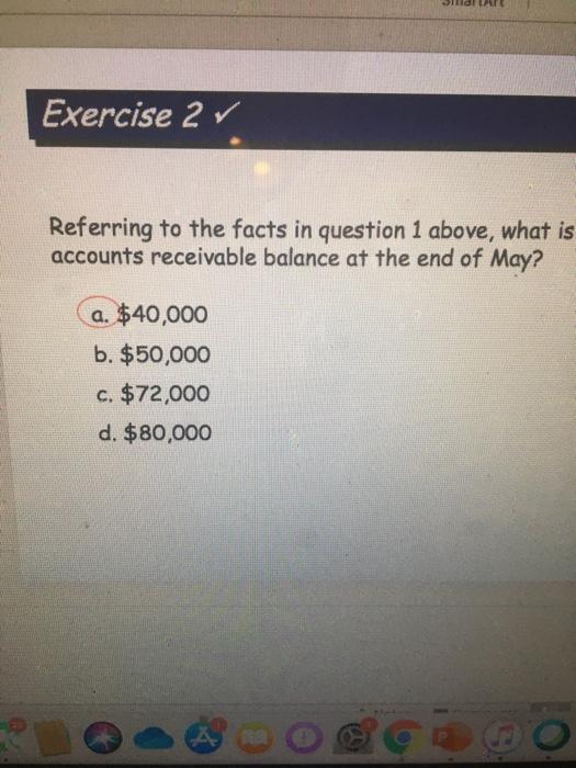 Receivable 2. PRODUCTION BUDGET - For May and June, find: a. Number