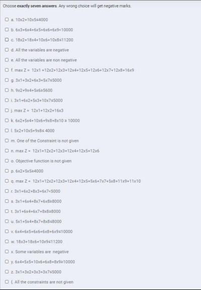 only the multiple choice s.. thanks Choose all the correct answers to