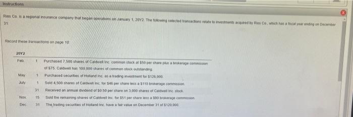need journal and balance sheet please!! Instructions Rios Co is a regional