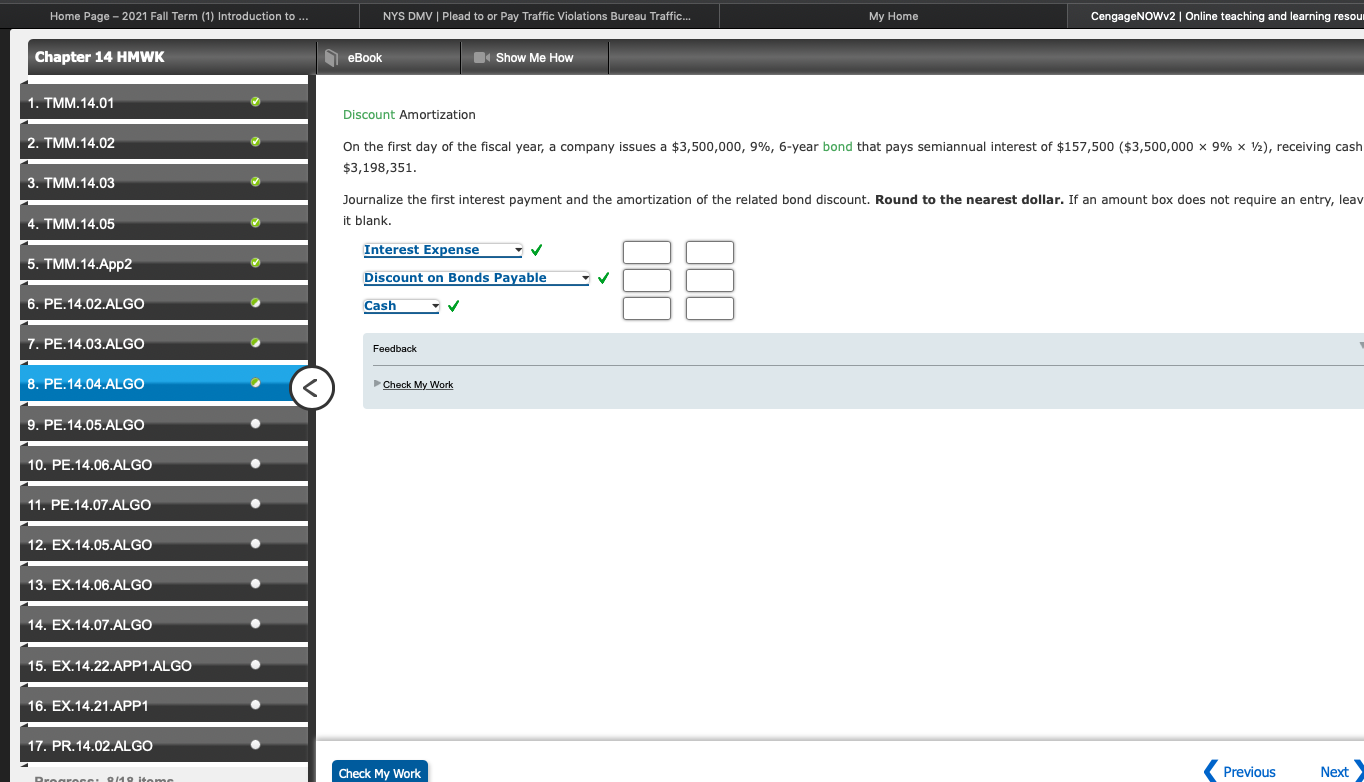  Home Page - 2021 Fall Term (1) Introduction to ... NYS