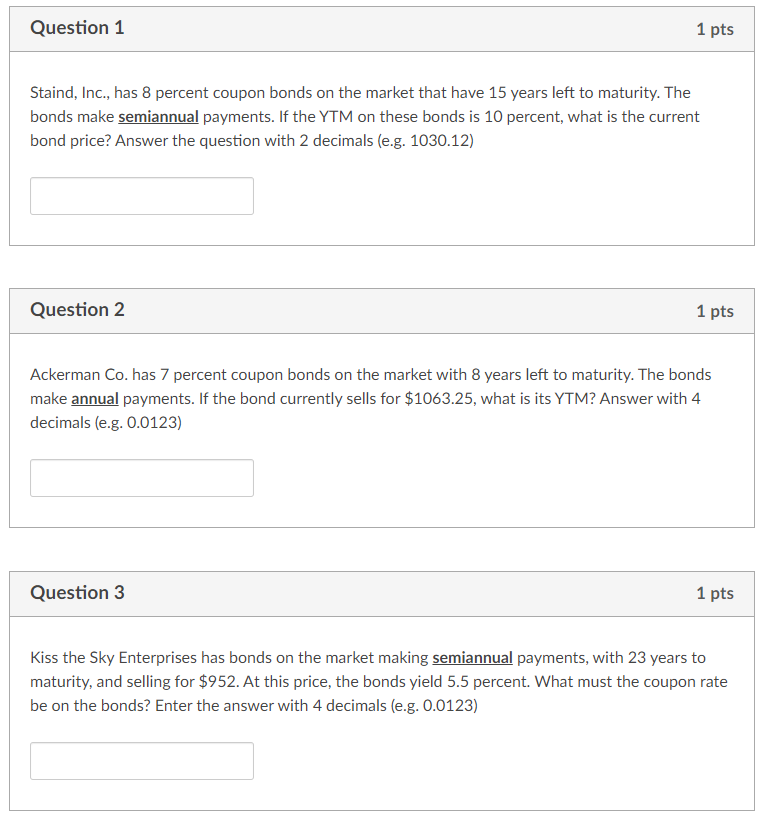 Please answer ALL questions and I will be sure to THUMBS UP