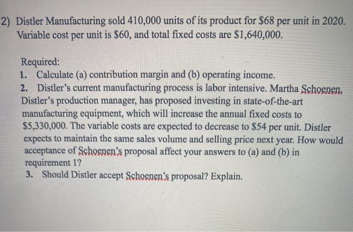 is $35, and the total fixed costs, $130,000. (a) Compute the contribution