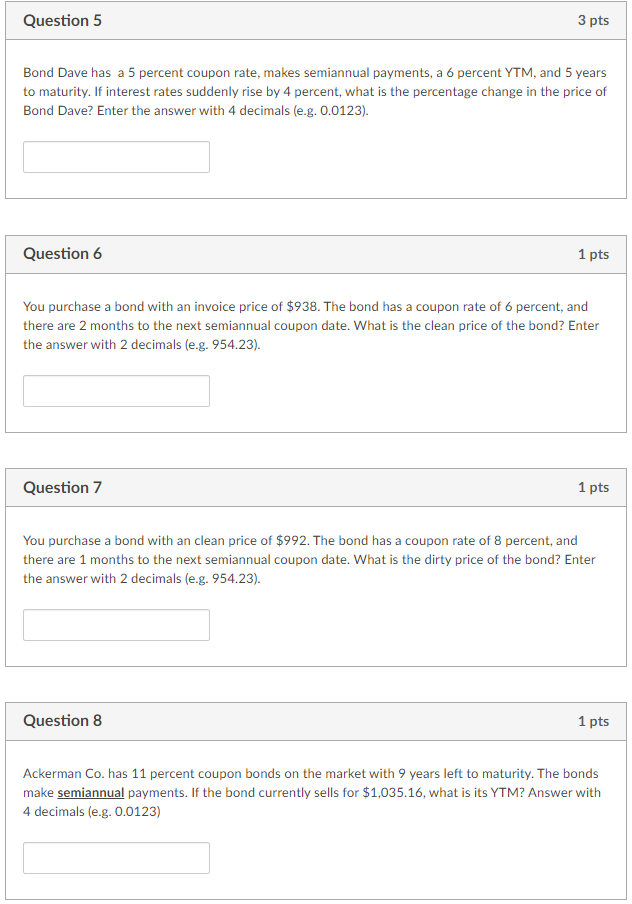 Please answer ALL questions and I will be sure to THUMBS UP,