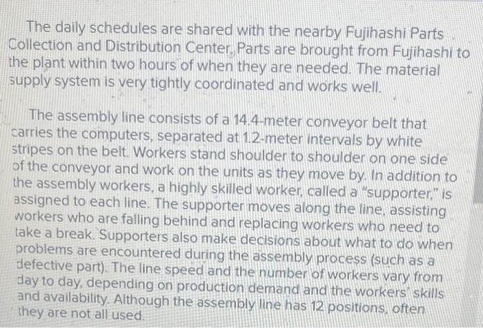 in 10 days Initial production for the new model is to be